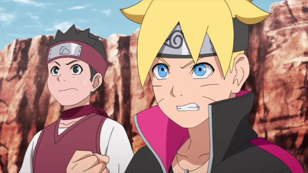 Gambar adegan menarik dari Boruto episode 38