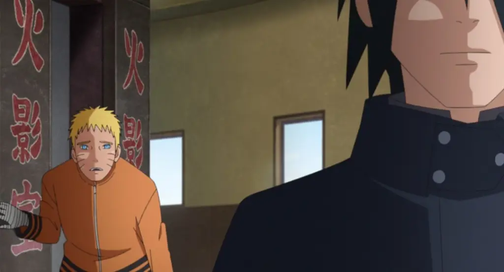 Adegan anime Boruto yang menegangkan