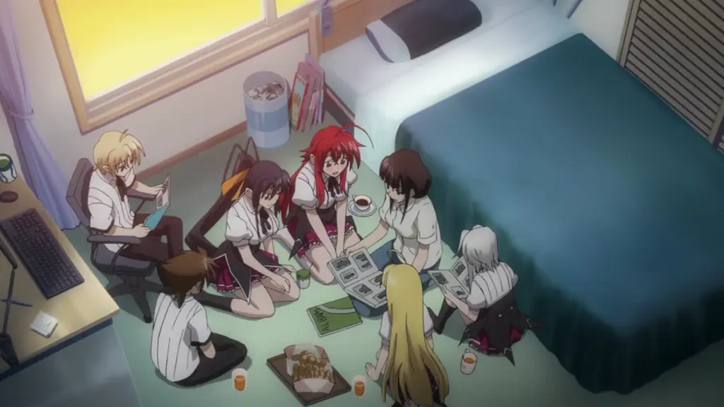 Gambar adegan menarik dari Highschool DxD Hero episode 2