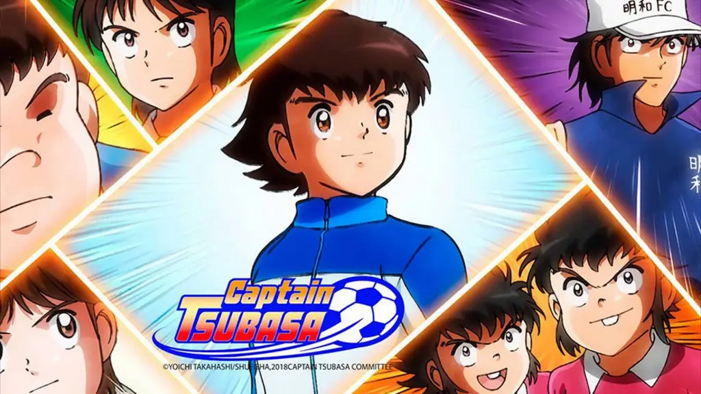 Screenshot adegan menegangkan dari Captain Tsubasa 2018 episode 51