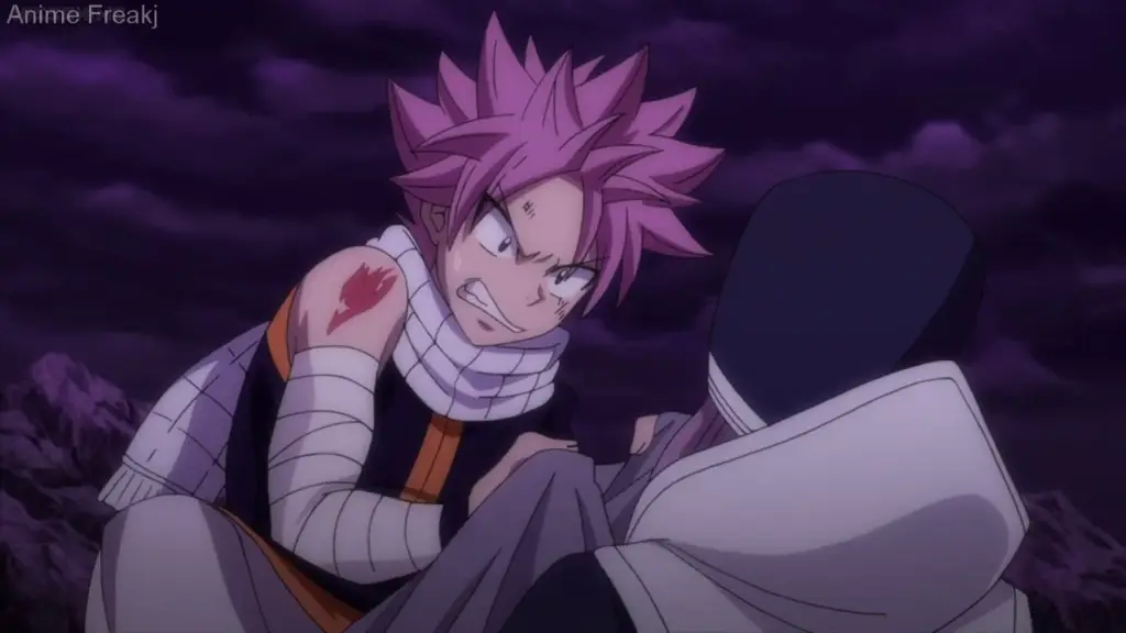 Screenshot adegan menegangkan dari Fairy Tail episode 283