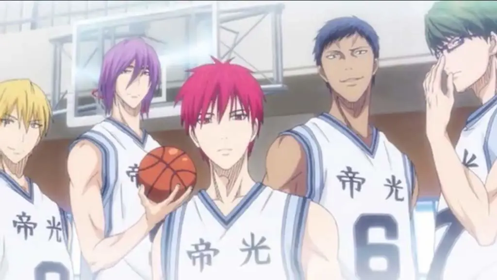 Gambar adegan menarik dari Kuroko no Basket Season 3