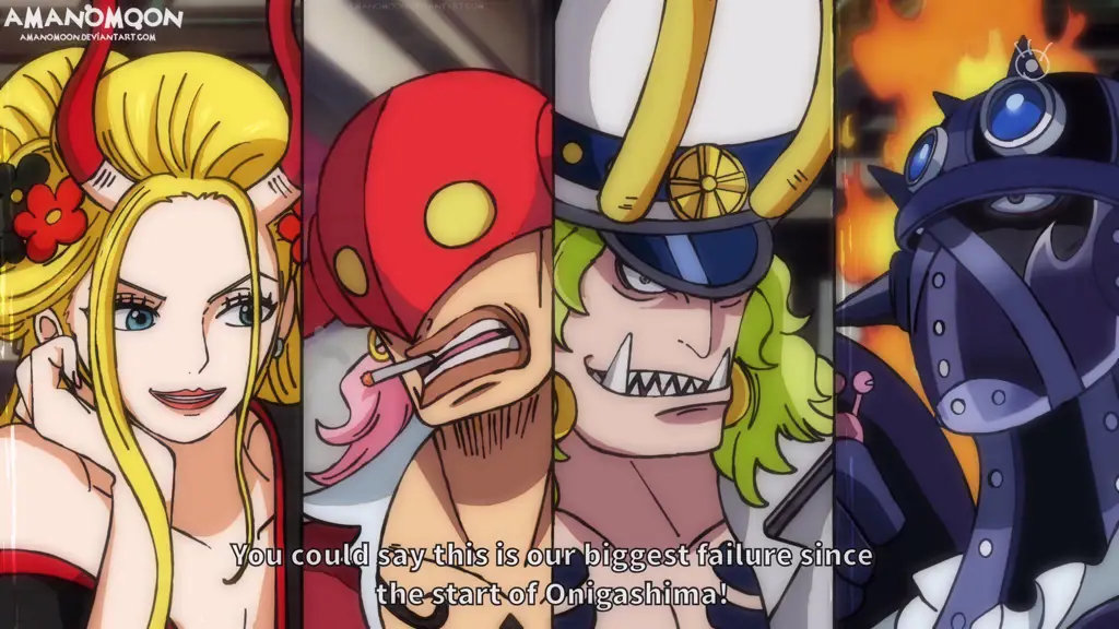 Momen seru di One Piece 990 Adegan anime One Piece episode 990 yang menegangkan