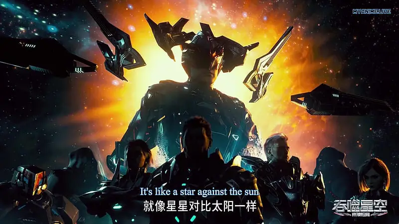 Momen Seru di Swallowed Star Adegan menarik dari anime Swallowed Star