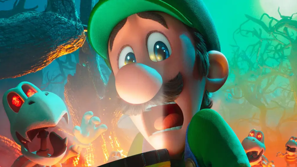 Adegan Mario dan Luigi dalam film