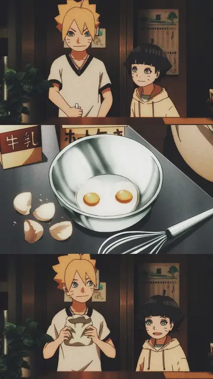 Momen Soegi yang Mengharukan Gambar adegan mengharukan dari Boruto