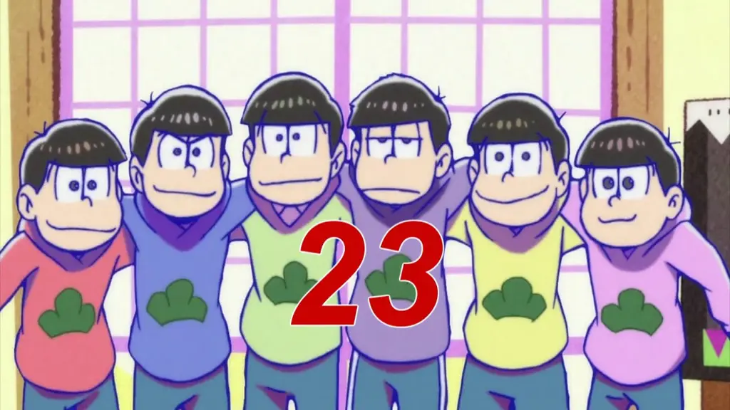 Screenshot adegan menarik dari Osomatsu-san episode 22