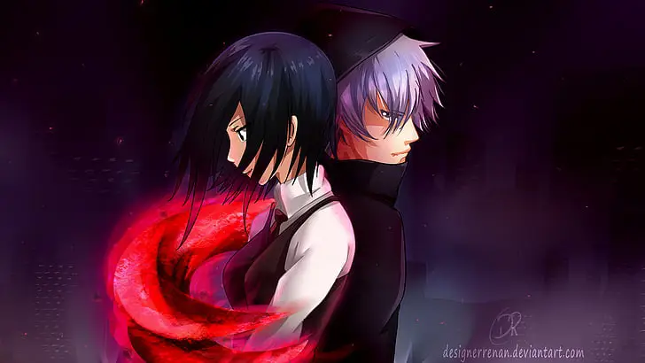 Gambar Touka dan Kaneki bersama