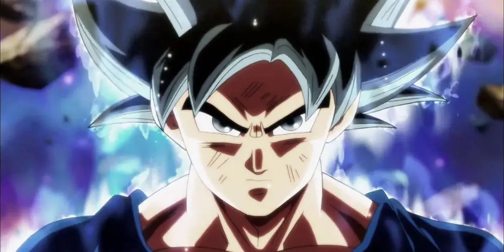 Goku menggunakan Ultra Instinct