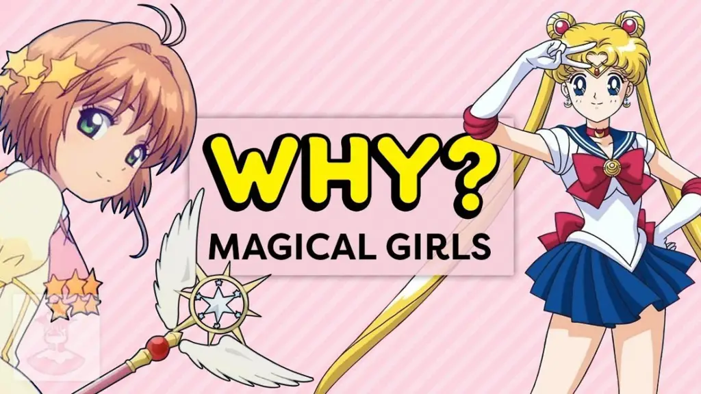 Transformasi magical girl dalam anime