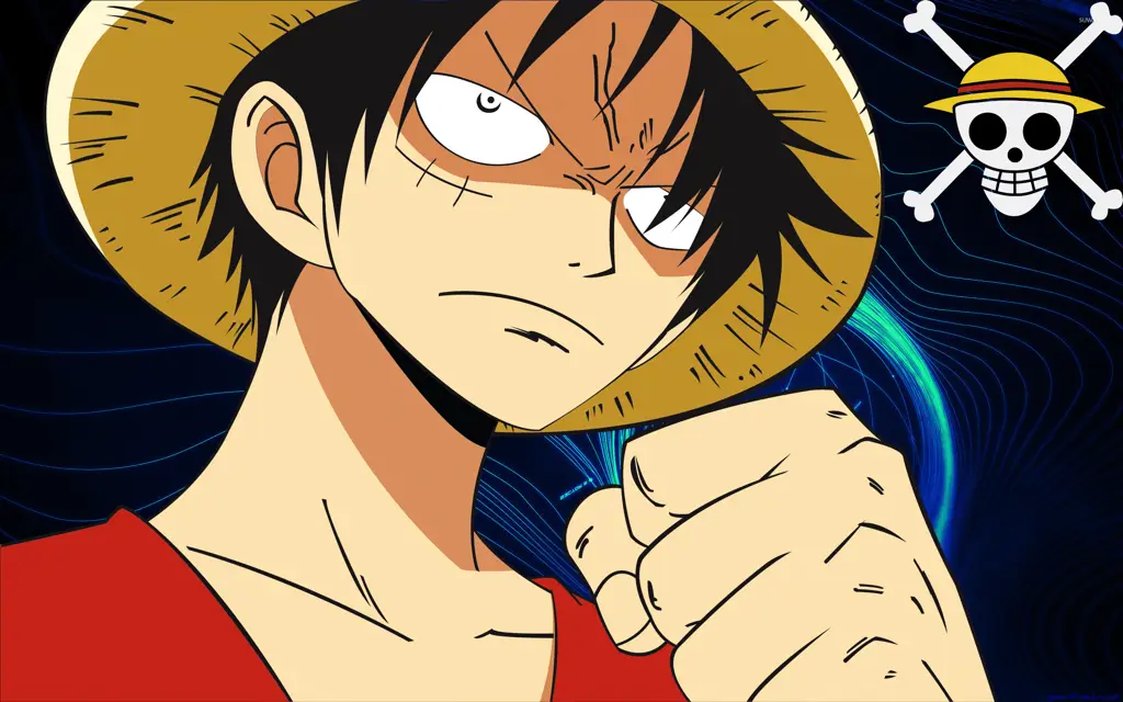Monkey D. Luffy Gambar Luffy dari One Piece