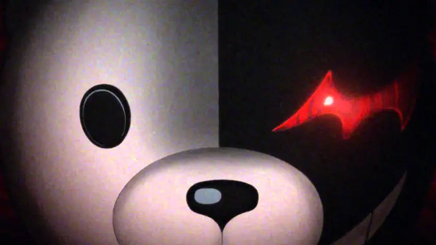 Gambar Monokuma, maskot antagonis dalam Danganronpa 2