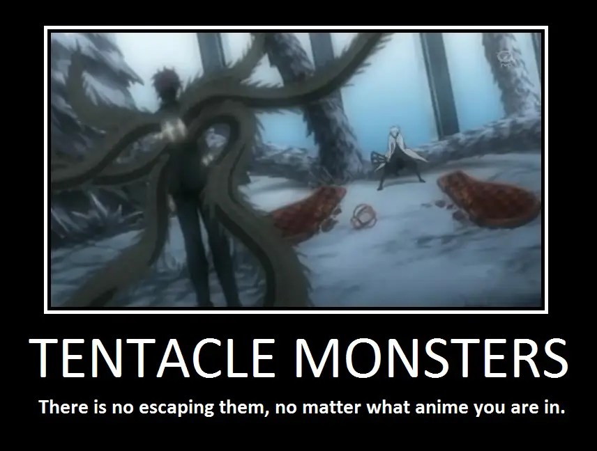 Monster tentakel dalam anime