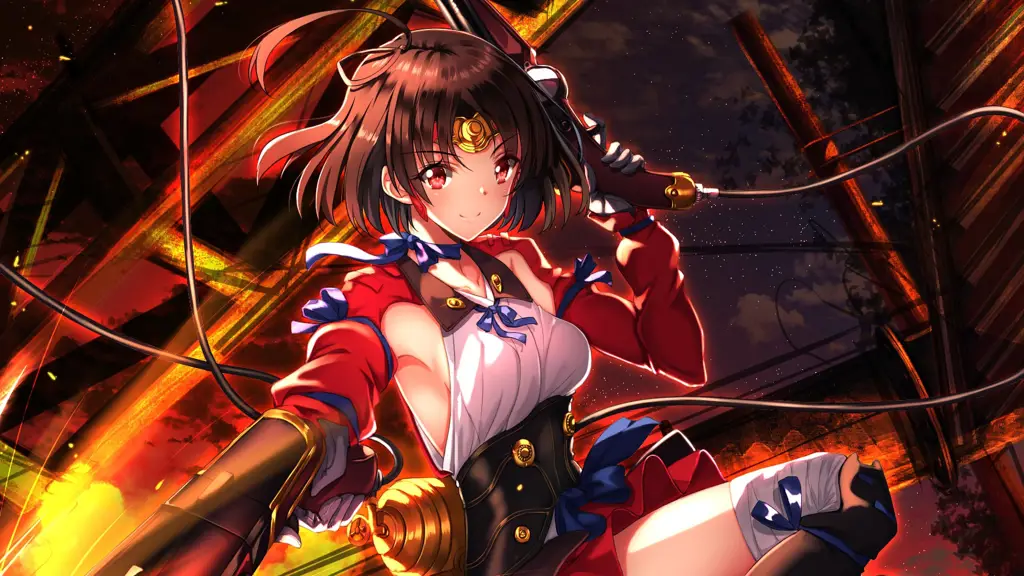 Gambar Mumei, salah satu karakter penting dalam Kabaneri of the Iron Fortress