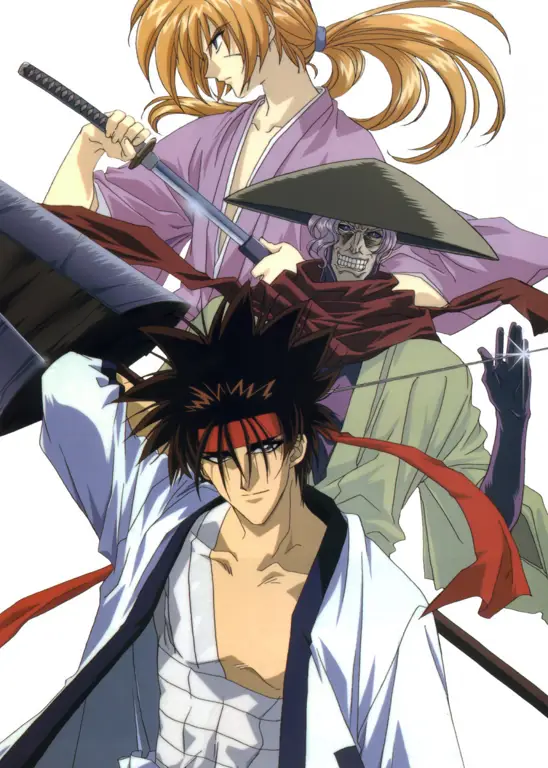 Adegan pertarungan Kenshin Himura