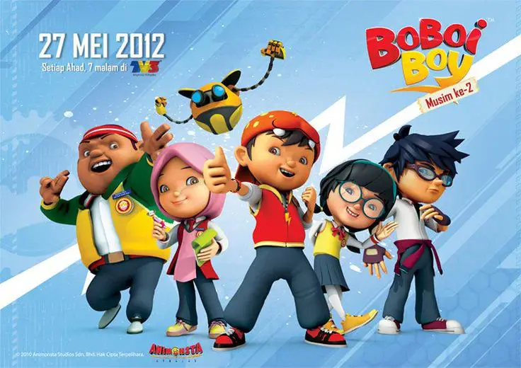 Gambar para penjahat di season 2 Boboiboy