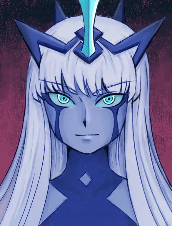 Gambar Klaxosaur, musuh dalam Anime Franxx