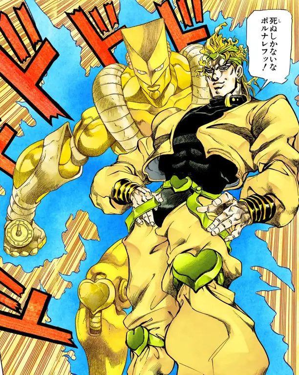 Dio Brando, musuh utama di JoJo's Bizarre Adventure Stardust Crusaders