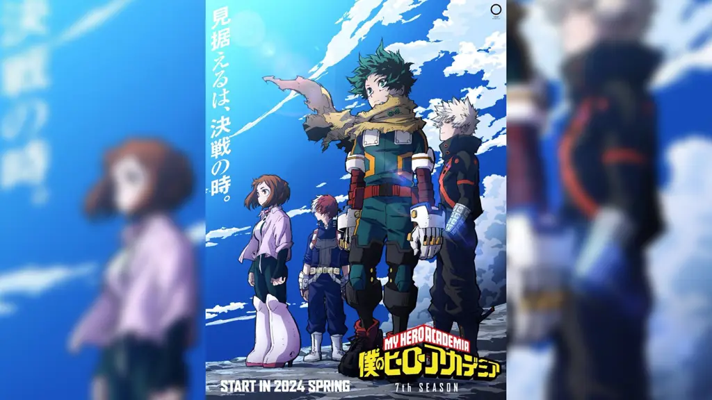 Gambar promosi My Hero Academia Season 7