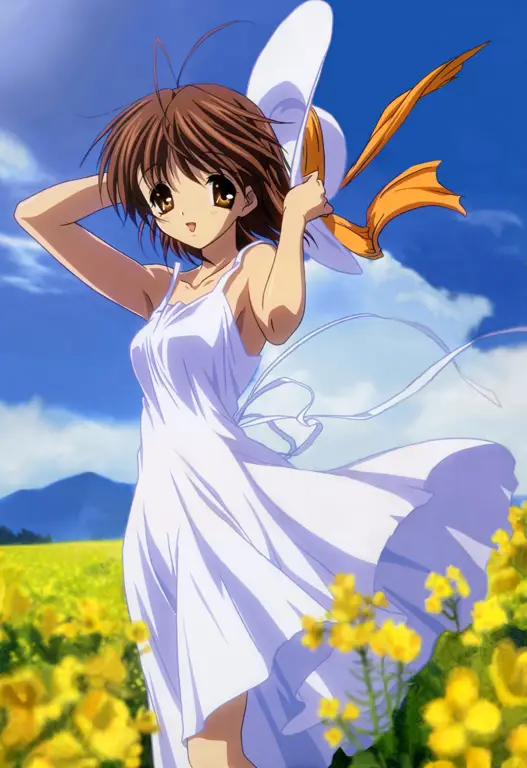 Gambar Nagisa Furukawa dari Clannad