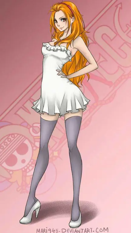 Gambar Nami, navigator cantik dari One Piece