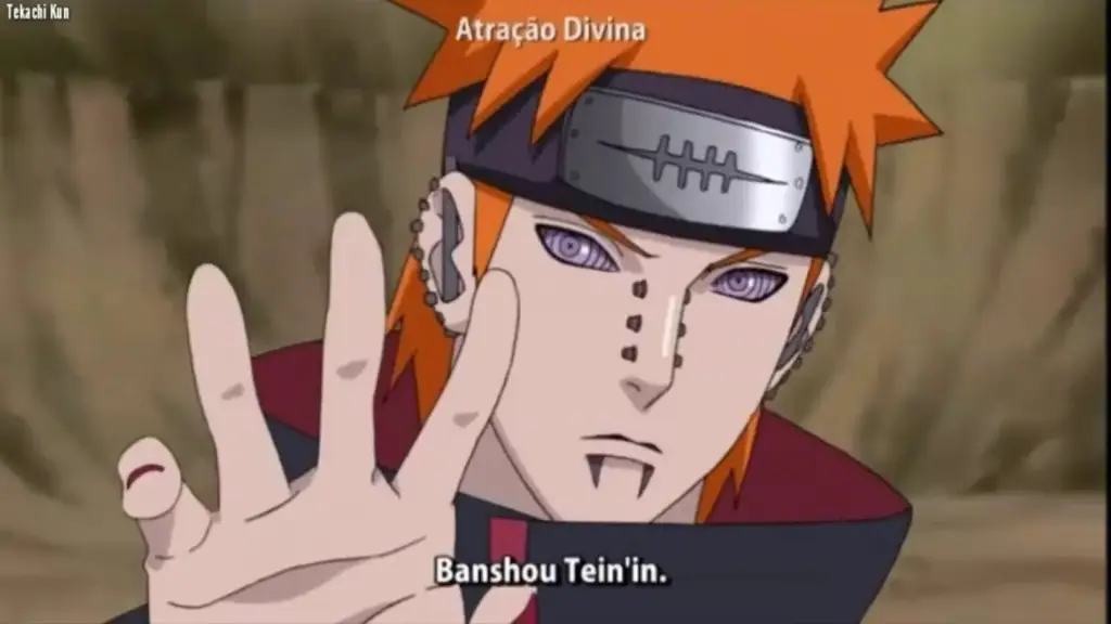 Adegan anime Naruto melawan Pain