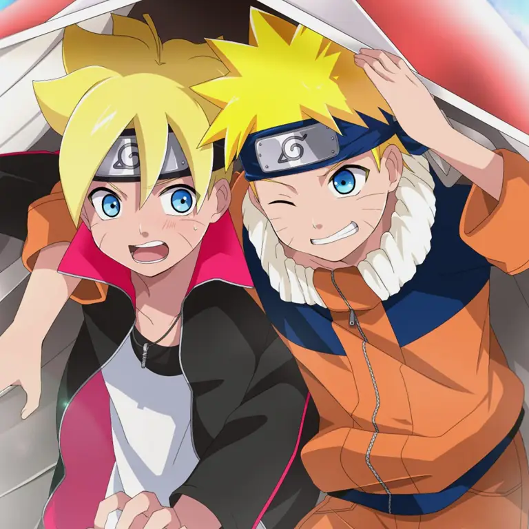 Naruto dan Boruto bersama