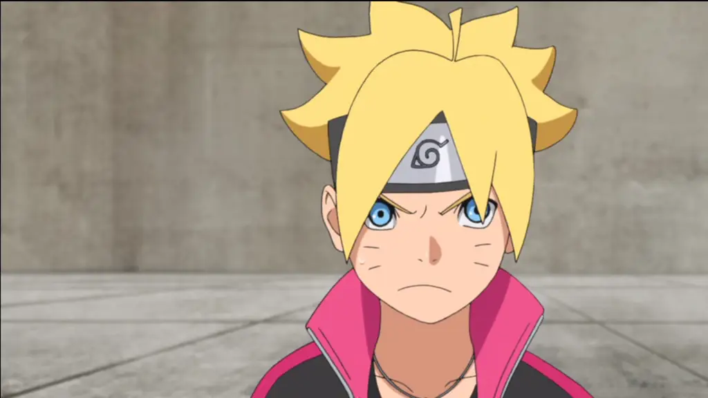 Naruto dan Boruto menikmati waktu bersama Gambar Naruto dan Boruto menonton film bersama