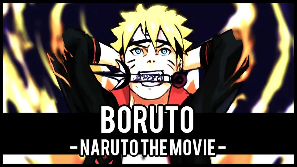 Gambar Naruto dan Boruto menonton film bersama