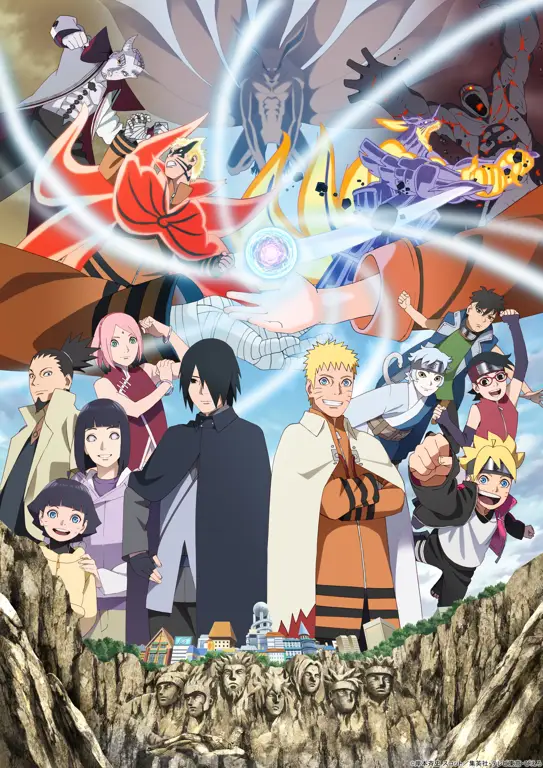 Naruto dan Boruto bersama-sama