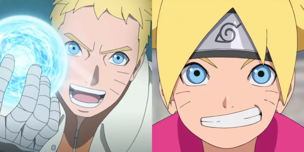 Naruto dan Boruto bersama-sama