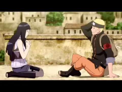 Naruto dan Hinata dalam film Naruto The Last