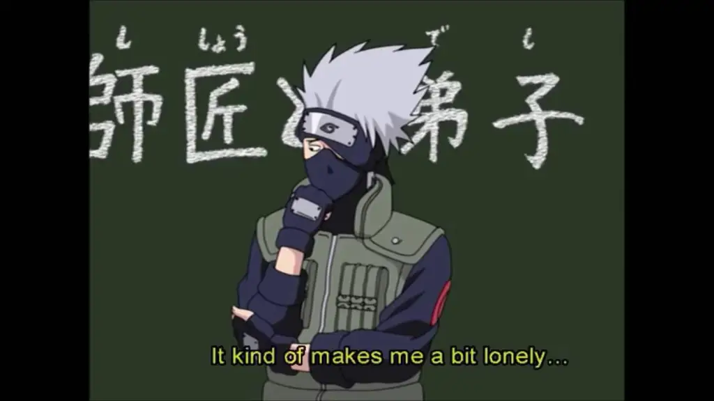 Naruto dan Kakashi dalam episode 3