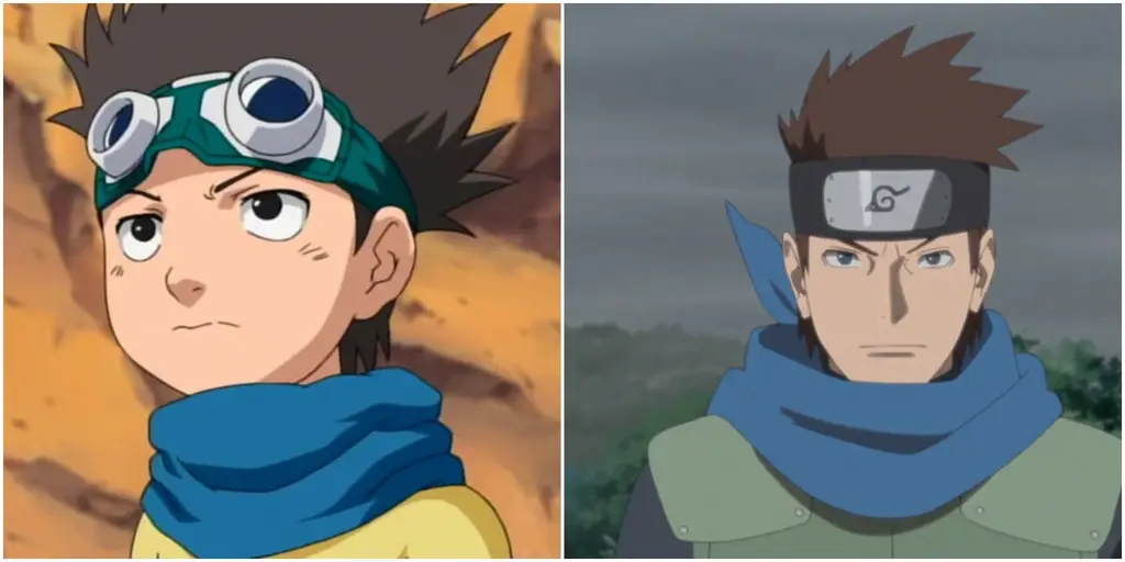 Naruto dan Konohamaru berlatih bersama