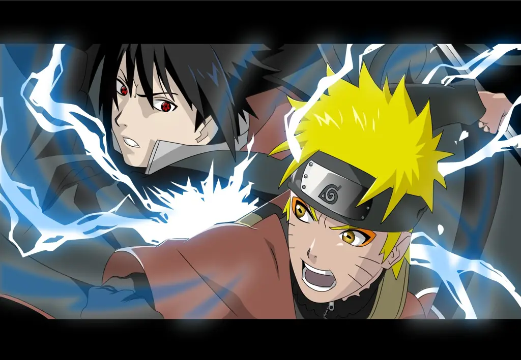 Gambar Naruto dan Sasuke