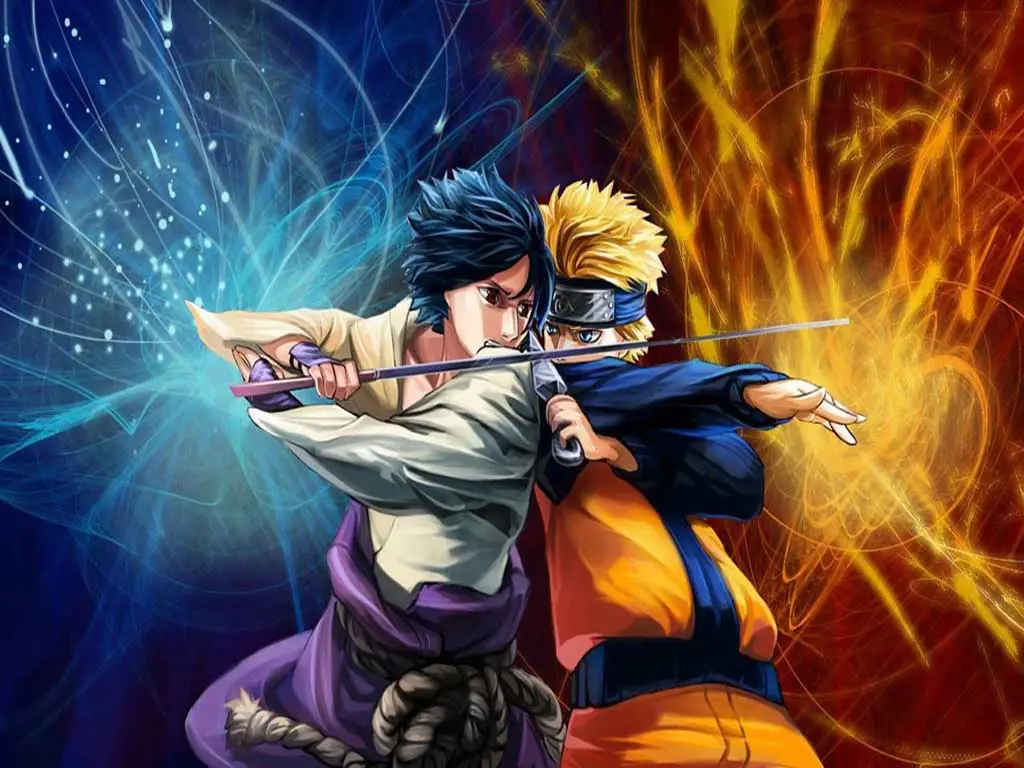 Gambar Naruto dan Sasuke