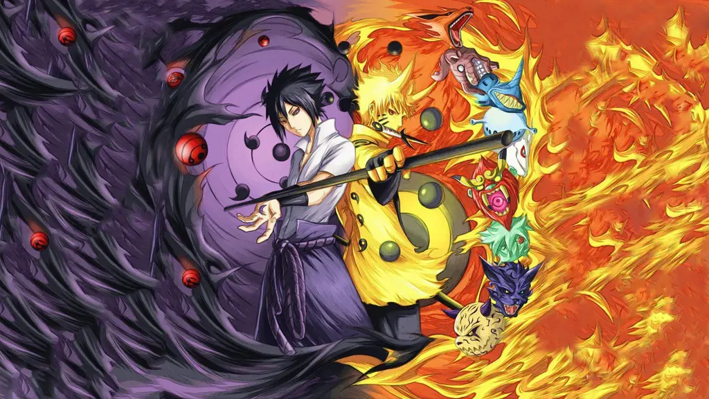 Gambar Naruto dan Sasuke