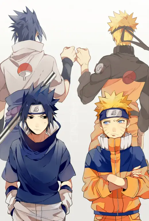 Gambar Naruto dan teman-temannya