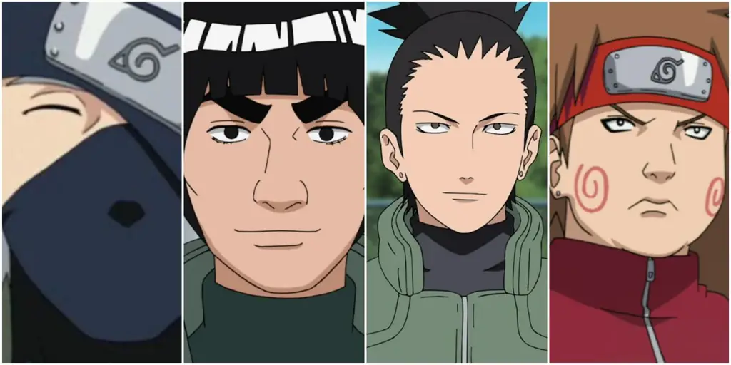 Gambar Naruto bersama teman-temannya