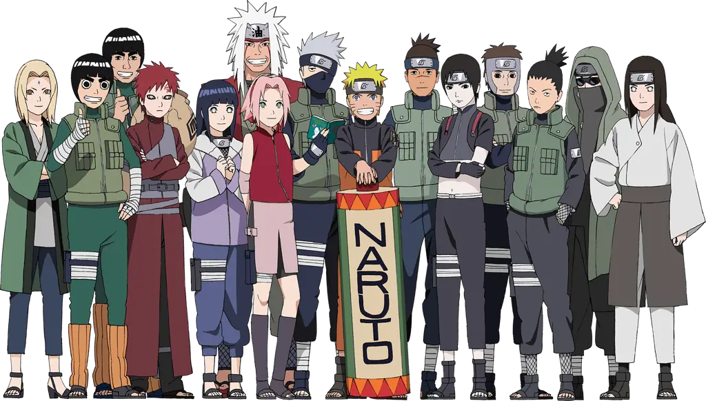 Naruto bersama tim 7