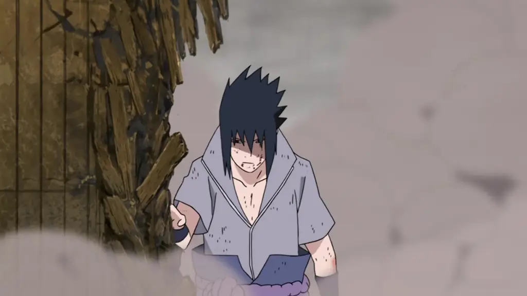 Screenshot adegan penting dari Naruto episode 350 sub Indo