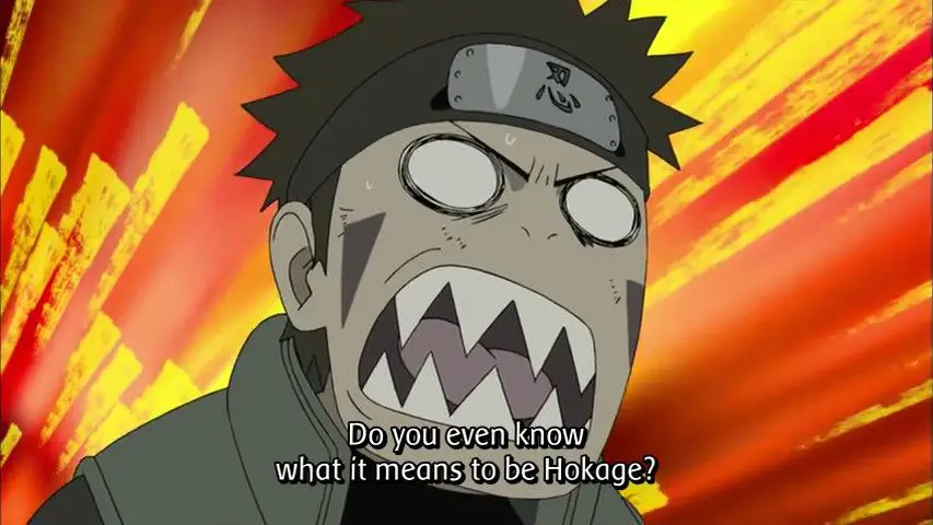 Screenshot adegan penting dari Naruto episode 372