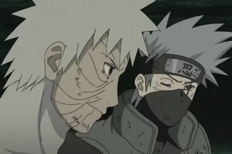 Screenshot adegan menegangkan dari Naruto episode 472