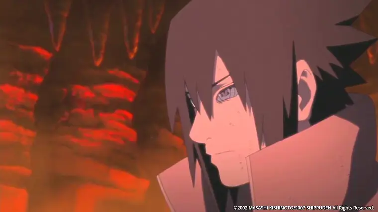 Screenshot adegan seru dari Naruto episode 488