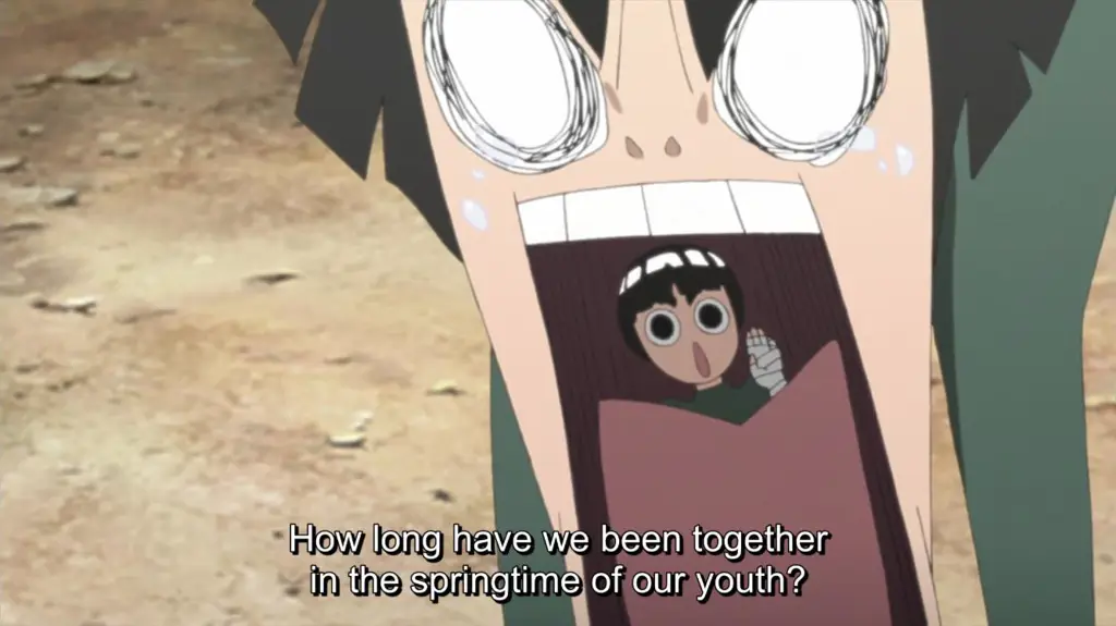 Screenshot adegan menarik dari Naruto episode 495