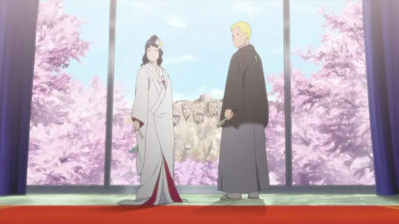 Screenshot adegan dari Naruto episode 500