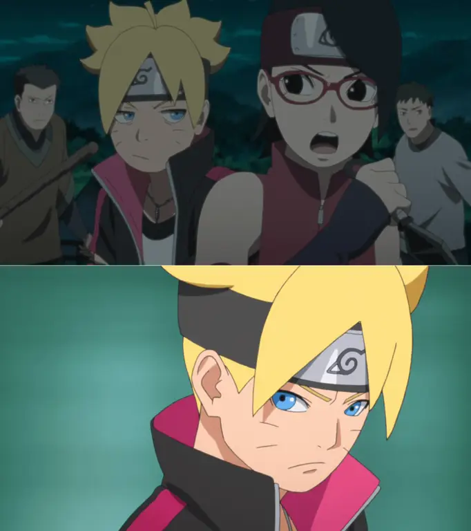Naruto Kecil Bertekad Menjadi Hokage Gambar cuplikan Naruto episode 10
