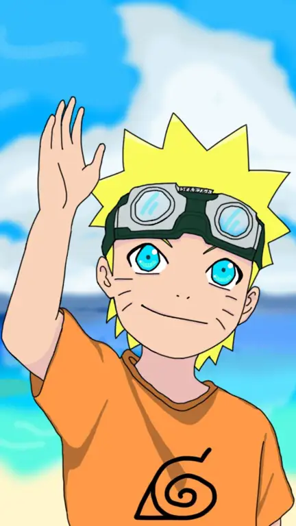 Naruto Uzumaki kecil