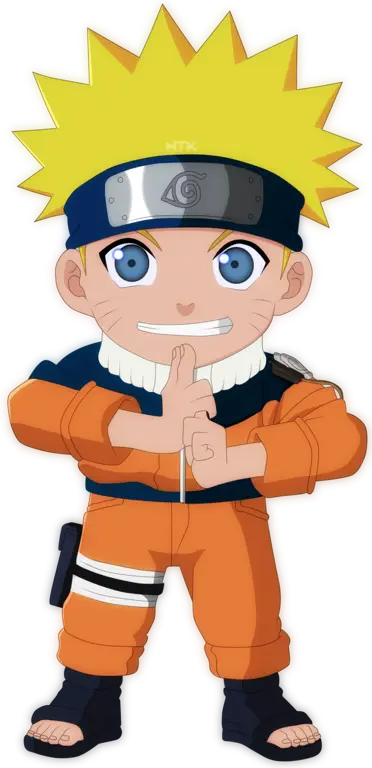 Gambar Naruto kecil yang menggemaskan