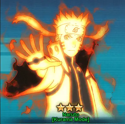 Naruto dalam mode chakra Kyubi